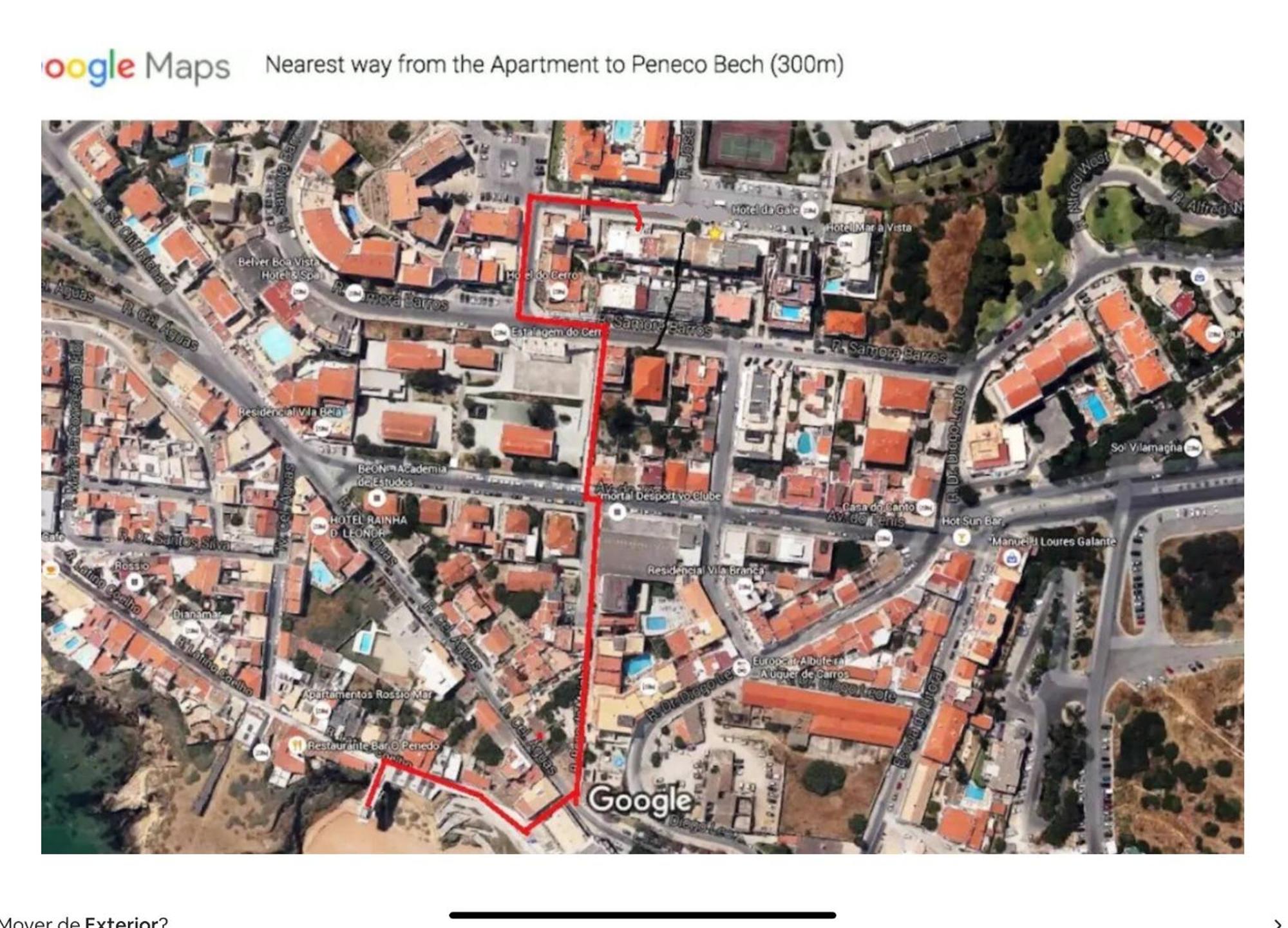 Apartament Vista Mar E Terra Albufeira Zewnętrze zdjęcie